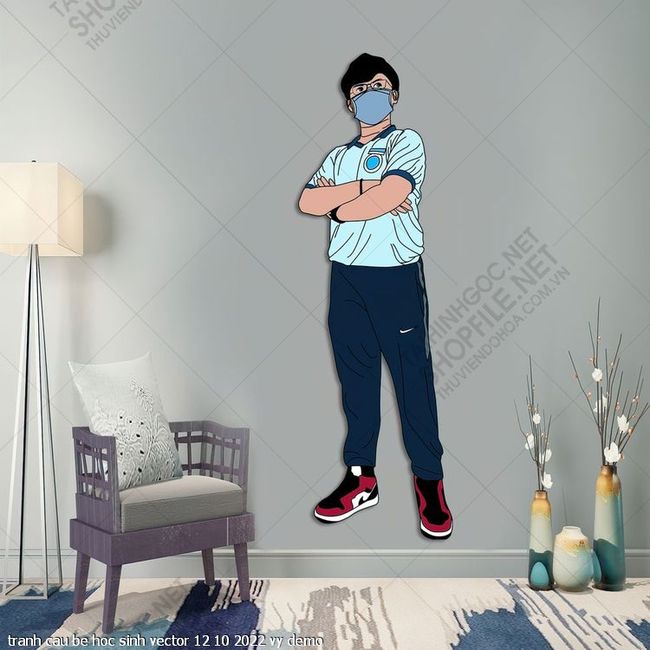 tranh cau be hoc sinh vector 12 10 2022 vy